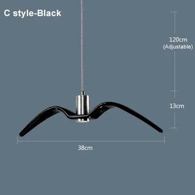 Axyaa Bird LED Pendant Chandelier for Living Room, Bedroom, Bar Lighting