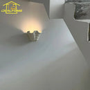 Axyaa French Design Shell Gypsum LED Wall Lamp - Baroque Art Decor for Bedroom
