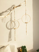 Axyaa Macrame Air Hanging Planter Flower Pots - Boho Home Decor Basket