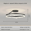 Axyaa Nordic Round LED Dimmable Ceiling Lights | Modern Minimalism Bedroom Lamp Fixtures