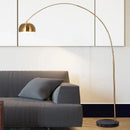 Axyaa Marble Fishing Floor Lamp - Modern Minimalist Design