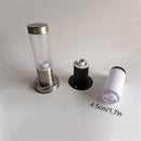 Axyaa Stainless Steel LED Path Lights - Black Silver Decorative Garden Lighting