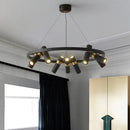 Axyaa LED Chandelier Light | Modern Minimalist Design | Height Adjustable Fixture