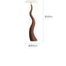 Axyaa French Nordic Floor Lamp Cream Pleated Cover High-end Bedroom Living Room Decor