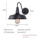 Axyaa Vintage Retro Loft Wall Sconce Light for Bedroom Restaurant Pub Cafe Porch