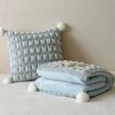 Axyaa Velvet Butterfly Dream Pillow Quilt Blanket