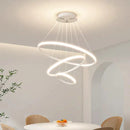 Axyaa Circles Chandelier 3 Rings Pendant Lamp