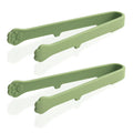 Axyaa 5.71inch Mini Silicone Serving Tongs for Kitchen, Coffee Bar, Tea Party