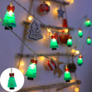 Axyaa Santa Claus Bell LED Curtain Lights for Christmas & New Year Party