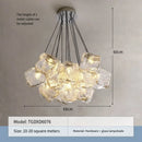 Axyaa Modern Pendant Light Set - Creative French Style Dining Room & Bedroom Lamp