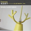 Axya Deer Horn LED Pendant Chandelier: Luxury Iron Art Lighting for Home Decor