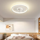 Axyaa White LED Ceiling Fan Light | 360° Rotation for Bedroom, Bathroom, Kitchen | Indoor Lighting Fixtures