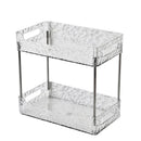 Axyaa Makeup and Perfume Storage Display Rack Shelf Organizer for Kitchen and Vanity