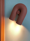 Axya U-Shaped LED Wall Lamp for Minimalist Living Room, Staircase & Corridor