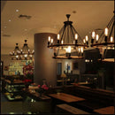 Axyaa Rope LED Pendant Chandelier: Stylish Lighting Fixture for Restaurants, Shops, and Hotels