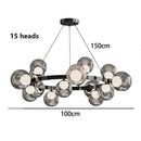 Axyaa Modern LED Pendant Light Chandeliers for Home Decor & Indoor Lighting