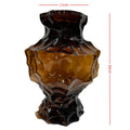 Axyaa Glass Vase Flower Arrangement Hydroponic Ornament Decor Craft Glass Vessel