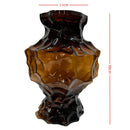Axyaa Glass Vase Flower Arrangement Hydroponic Ornament Decor Craft Glass Vessel