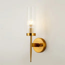 Axyaa Nordic LED Wall Sconce Metal Light Fixture European Style Bedroom Background Light