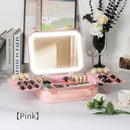 Axyaa Rechargeable Beauty Case: Large Capacity Travel Train Box for Stylish Women