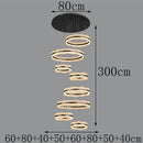 Axyaa Modern Pendant Light Dining Room Chandeliers LED Ceiling Lamp