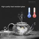 Axyaa 600ml Glass Teapot with Infuser Herbal TeaCup