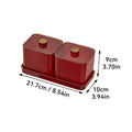 Axyaa Plastic Storage Tray for Snacks and Dried Fruits