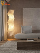 Axyaa Akari Japanese Rice Paper Floor Lamp LED E27 Bedroom Living Room Chandelier