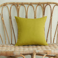 Axyaa Waterproof Solid Color Outdoor Cushion Cover for Couch Sofa Living Room