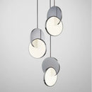 Axyaa Modern Round Ring LED Pendant Light for Home Décor