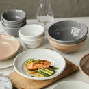 Axyaa High-End Ceramic Soup Plate for Hotels and Restaurants
