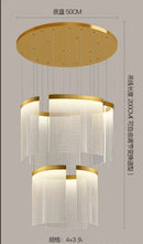Axyaa Modern Chandelier Pendant Light for Living Room Staircase Lighting