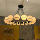 Axyaa Magic Bean LED Chandelier for Elegant Living Spaces