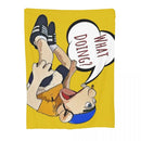 Axyaa Halloween Throw Blanket - Multi-Purpose Bed & Picnic Blanket