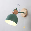 Axyaa Wooden E27 Wall Lamp Sconce for Indoor Home Decoration
