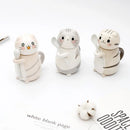 Axyaa Cat Ceramic Mug Set: Spoon, Lid, Hand-painted, Coffee, Tea, Novelty Gift