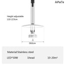Axyaa Minimalist LED Chandelier for Modern Dining, Office, and Home Lighting