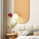 Axyaa Kids' Room Hanging Lamp Milky White Yellow Red Ceiling Suspension Lamps