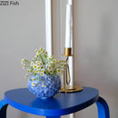 Hydrangea Ceramic Vase Axyaa Decor Artificial Floral Desk Decoration Room Aesthetic