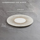 Axyaa Steak Tray Ceramic Dish - Creative Tableware for Western Cuisine