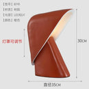 Axyaa Minimalist Resin LED Desk Lamp Modern Design for Bedroom Living Room Study Lighting