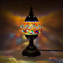 Axyaa Handmade Glass Mosaic Table Light for Home and Hospitality Settings