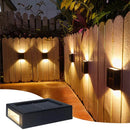 Axyaa Solar LED Outdoor Light Sensor Streetlights Waterproof Solar Wall Light
