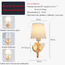 Axyaa Modern Fabric Shade Wall Sconces for Home, Hotel, Study Rooms