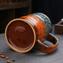 Axyaa 500ml Oil Barrel Ceramic Glaze Coffee Mug - Novelty Gift