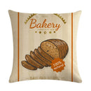 Axyaa Delicious Donuts Printed Cushion Cover Home Decor 45X45CM