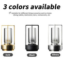 Axya Retro Bar Metal Desk Lamp Touch Dimming Night Light – Rechargeable LED Table Lamp