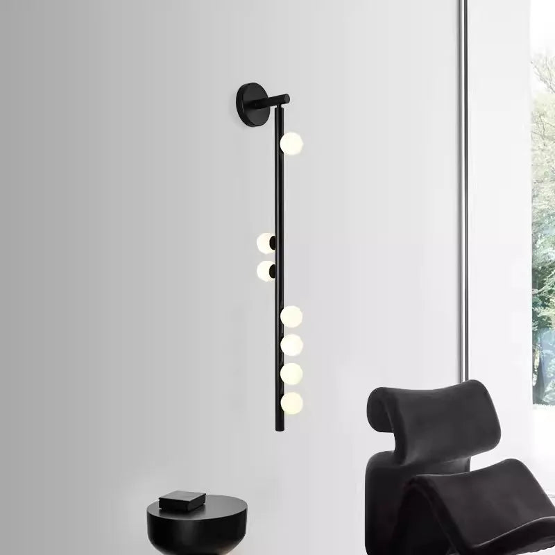 Axyaa Glass Wall Lamp for Minimalist Decor