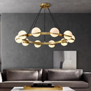 Axyaa Modern Chandelier for Dining Room and Living Room Interior Lighting