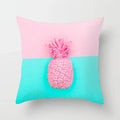 Axyaa Tropical Leaf Print Pillowcase for Living Room Sofa